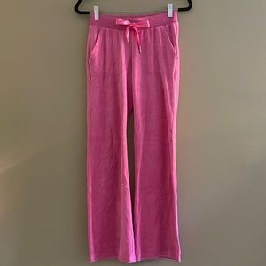 XS Hot Bubblegum Pink Juicy Couture Jumpsuit Pants